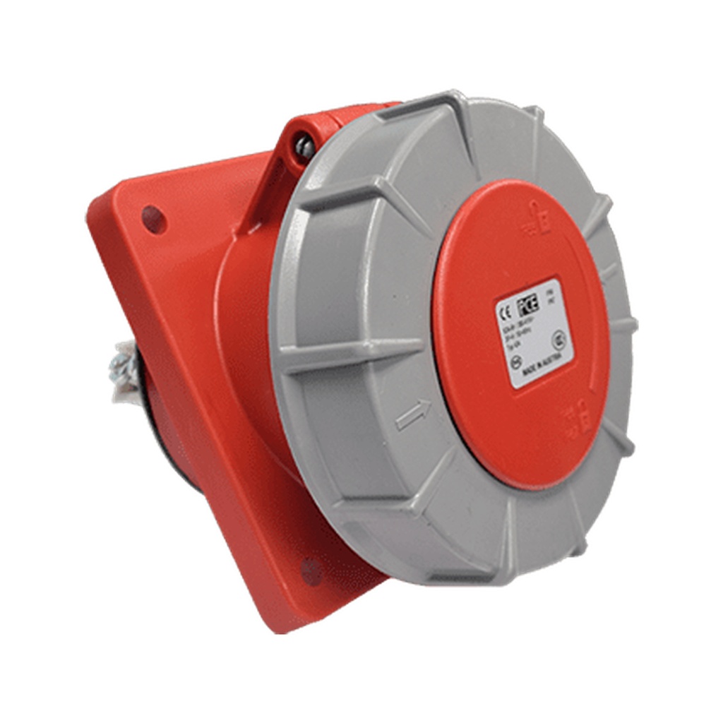 Toma Empotrable Ip67 400V 2P+T 16A 9H