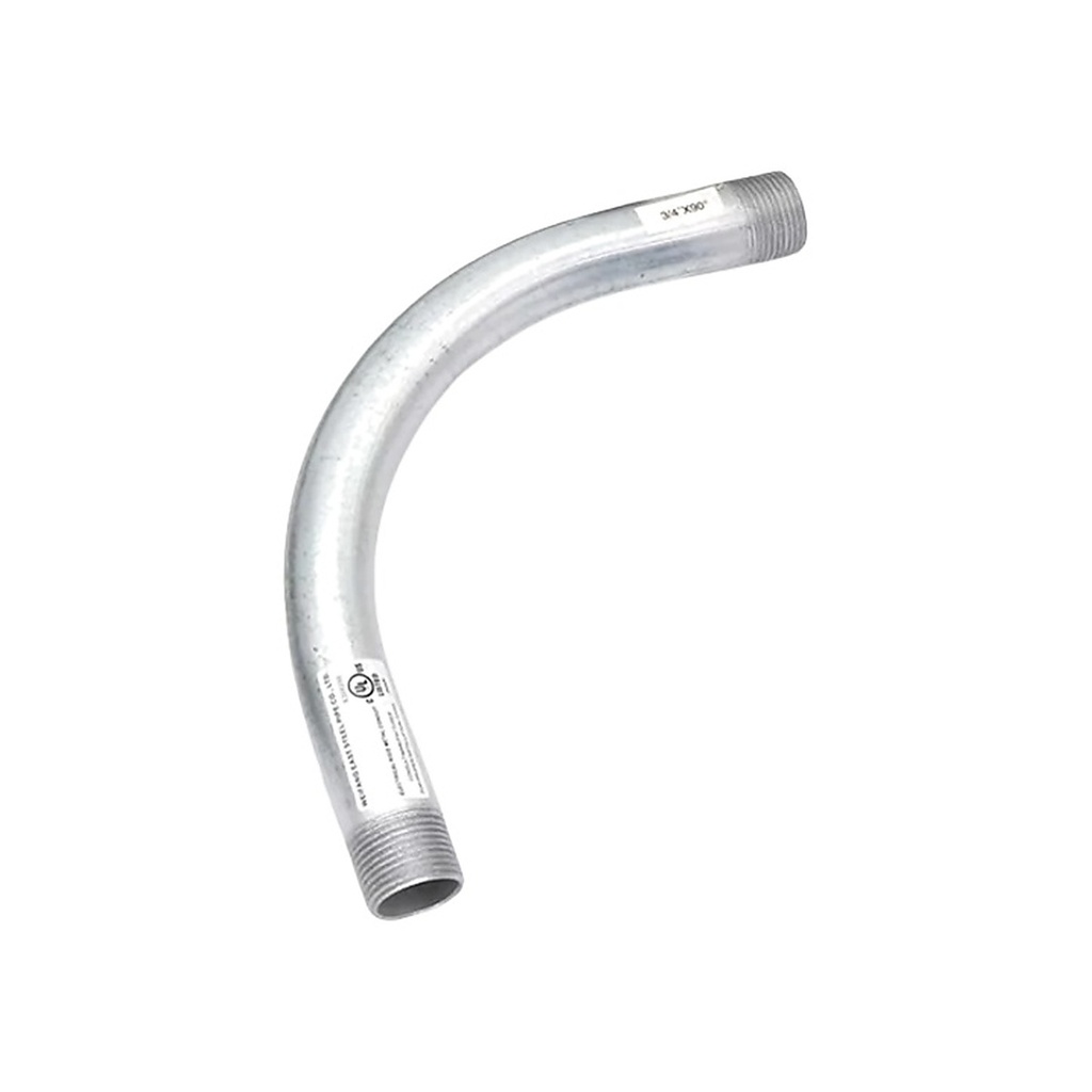 Curva 90° Conduit Fe.Galv. Emt 2"