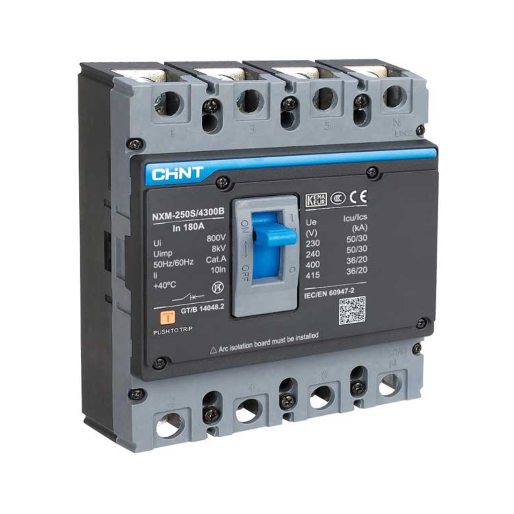 Llave De Fuerza 4P Nxm-250H 200A (Fijo)  50Ka/415V 75Ka/220Vac