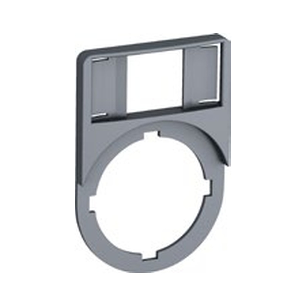 Placa Leyenda De 4 Asientos En Aluminio Gris Plateado