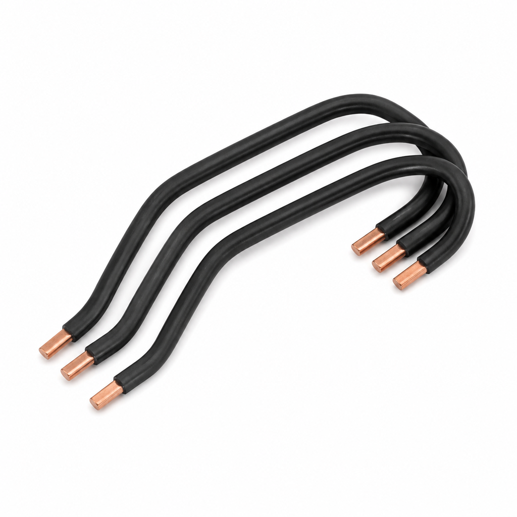 Puente de cableado flexible, 3 polos, sección 10 mm²