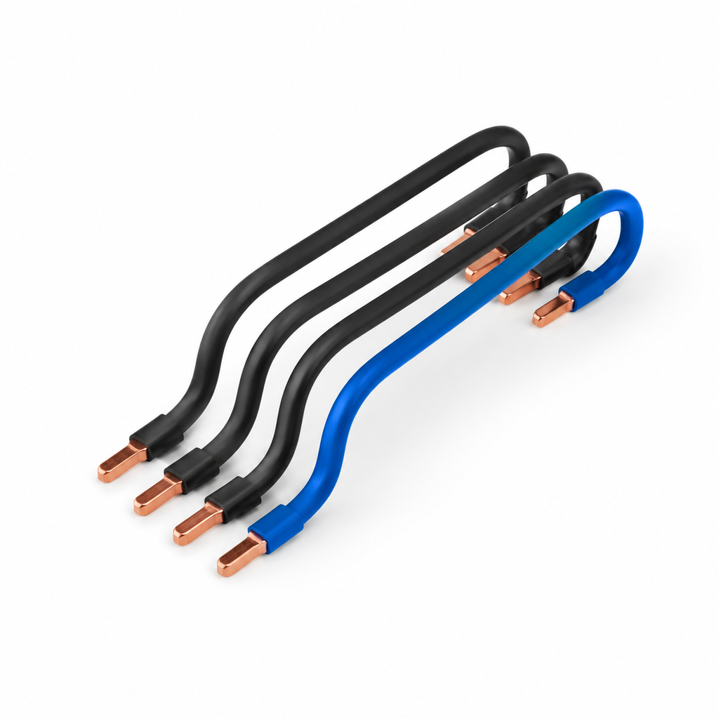 Puente de cableado flexible, 4 polos, sección 16 mm²
