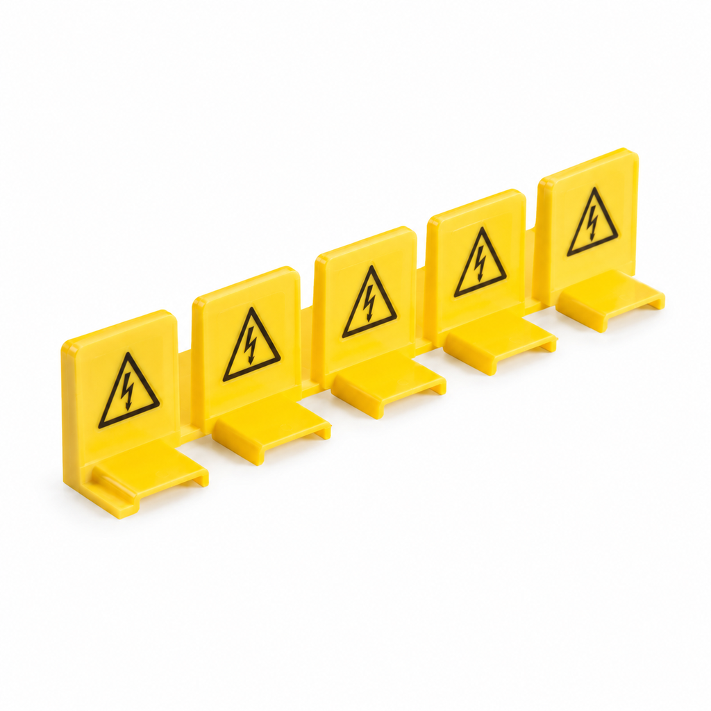 Cubre Dientes Aislantes Para Peine Amarillo