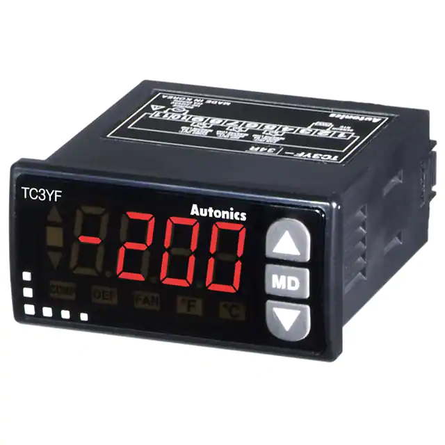 Controlador de Temperatura para Refrigeración 3digitos, Termistor (NTC), 100-240VCA