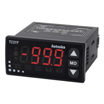 Controlador de Temperatura para Refrigeración 3digitos, Termistor (NTC), 100-240VCA